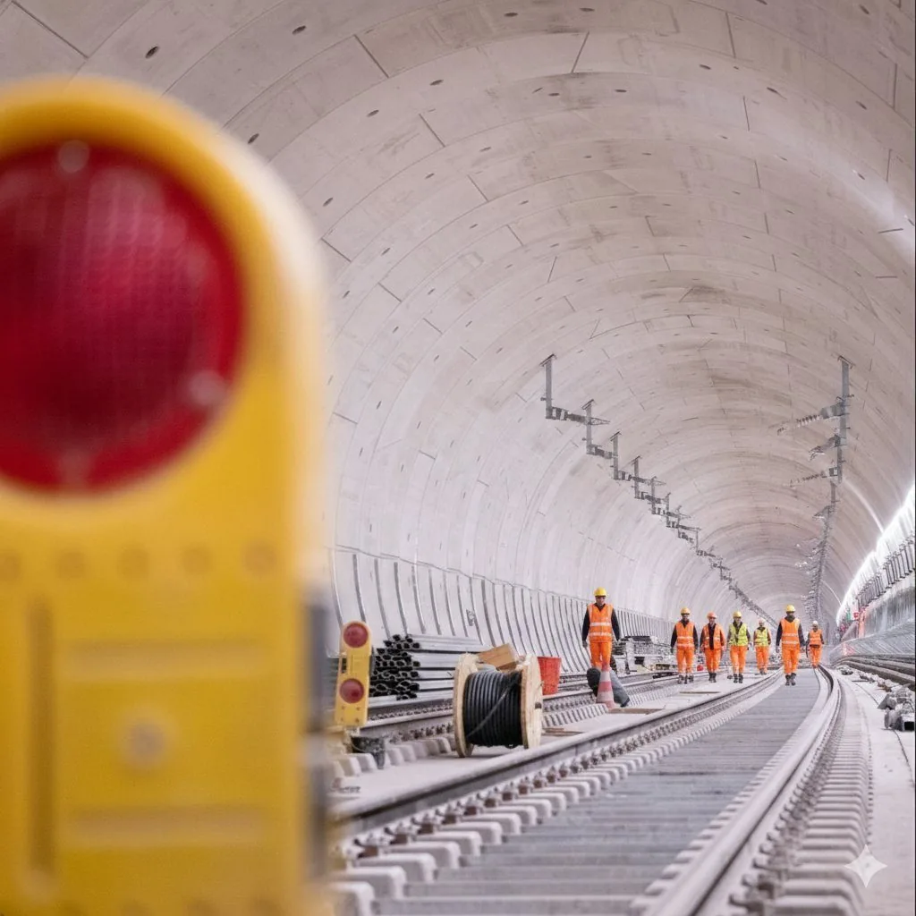 Grand Paris Express tunnel BTP photographie